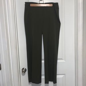 Virtue Army Green wide leg trouser SZ 12